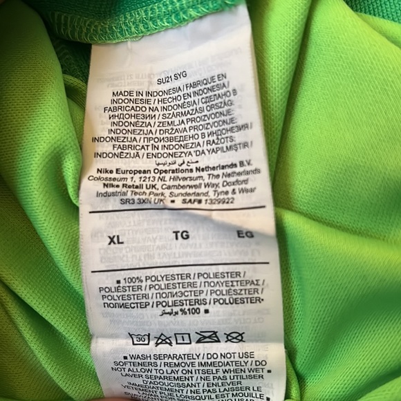 LFC Nike Mens Home Stadium Goalkeeper soccer Jersey 21/22.  Size XL - Picture 11 of 12